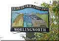 Worlingworth village sign