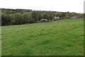 Looking down on Wood House and Whichford Wood