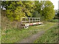 SK6840 : Missing footbridge by Alan Murray-Rust
