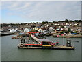 SZ4996 : Cowes fast ferry terminal by Malc McDonald