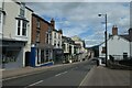 Looking down Vale Street