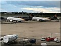 UPS cargo jumbos at Stansted Airport