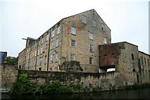 SD8332 : An old mill on Trafalgar Street, Burnley by Chris Allen