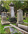 Graves in St Mary