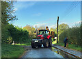 Tractor on Ferry Lane, Thearne