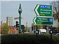 A sewer vent signpost