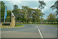 NU0443 : Ancroft : Haggerston Castle Entrance by Lewis Clarke