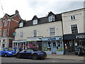 Sports car in the High Street