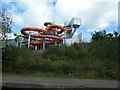 Water slides at Waterworld