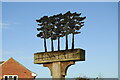 Tunstall village sign