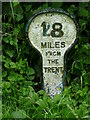 Grantham Canal Milestone 18