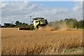 Harvesting oats, Clay Lane, Henley