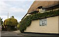 Thatched cottage on Main Street, Preston Bissett