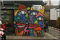 View of street art on Hawley Street #4