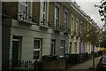 View of coloured houses on Hartland Road