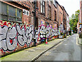 SJ8498 : Manchester Northern Quarter, Back Turner Street by David Dixon
