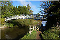 Thames path at Little Wittenham Bridge