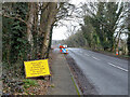 Road works, Balcombe Road, 2015