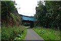 Bridge over the rail path