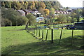 Route of footpath to Glyn Derw, Deri