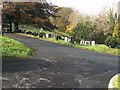 Main driveway, Efford Cemetery