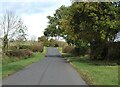 A straight stretch of road towards Appleton Wiske