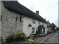 Thatched house and village post office, Broadmayne