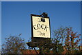 The sign of The Cock Inn, Polstead