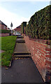 Steps leading up to Meadow Road from Halfpenny Lane, Knaresborough