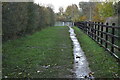 Path beside Henlow Bridge Lakes