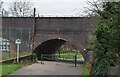 TQ2992 : Railway bridge (Piccadilly line) by N Chadwick