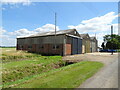 Farm buildings on Haven Bank