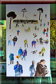 SJ8398 : 50 Windows of Creativity #34 - A Day in Manchester by David Dixon