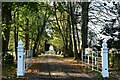 Buxhall: Entrance to Buxhall Vale