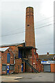 SK4433 : Draycott Mills, Draycott - chimney by Chris Allen