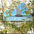 Runham Vauxhall village sign