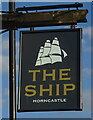 Sign for the Ship, Horncastle