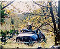 Rover P4 in a local scrapyard