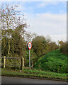 Teversham: Fulbourn Road crossing Caudle Ditch