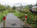 Walk and cycleway beside the A84 in Strathyre