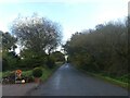 Hemyock Road north of Hillmoor Common