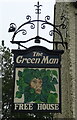 Sign for the Green Man, Scamblesby