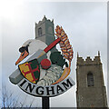 Ingham village sign