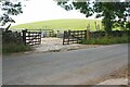 Entrance to farmyard opposite Stainton Hall