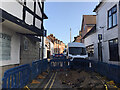 New gas main for Gerrard Street, Warwick