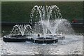 Fountain in Aberford Park, Borehamwood