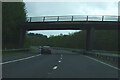 Minor road bridge over the M90 near Glenfarg