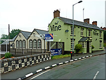 SO8483 : The Vine Inn near Dunsley in Staffordshire by Roger  D Kidd
