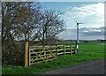 Wind turbine at Everton Carr Farm