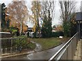 A glimpse of the playground, Coten End Primary School, Warwick